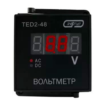 Bольтметр цифровой TED2-48 АС 0-300V Энергия - магазин электрооборудования amperomvolt.ru