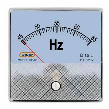 Частотомер SE-80 380V 45-65Hz Энергия, 120 шт - магазин электрооборудования amperomvolt.ru